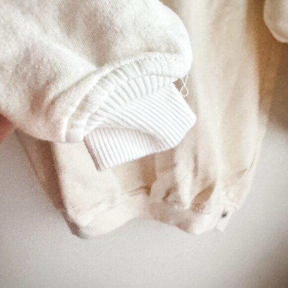 Vintage Eaton Attitude White Spell-out Sweatshirt S - Picture 4 of 5